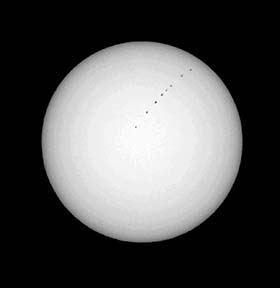 Transit of Mercury, November 11, 2019